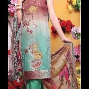 New 3 piece Pakistani dress salwar kameez cl lawn